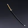 Hoja para Extinguir Fantasmas Rueda Diurna Cuchillo Arma de Animación Siguiendo el Filo Nacional Una Funda Arma de Aleación Modelo Adorno 25cm