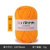 Hogar 4 Hilos Algodón Leche Peinado Lana Color 25g Material Crochet Lana Suéter Tejido Bufanda Suave