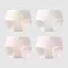 Calzones Triangulares para Niñas Dingmi Oso, Algodón Clase A, No Aprietan, Amigables con la Piel, 7A Antibacterianos, Versátiles, Suaves y Cómodos para Niñas