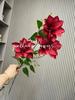Fio de lótus flor artificial de pano de seda fio de lótus casa decoração macia magnólia flor artificial casamento falso arranjo de flores