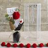 Flor de Hilo de Producto Nuevo Terminado para el Día de San Valentín Bouquet de Tulipanes Tejido a Mano Regalo de San Valentín Aguja de Tulipán