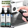 El spray adhesivo para impresora 3D proporciona una fuerte adhesión de la primera capa para materiales ABS, PLA, PETG, TPU y previene la deformación.