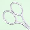 Tijeras para Cejas Transfronterizas, Tijeras de Belleza de Acero Inoxidable, Tijeras para Pelos de Nariz, Tijeras de Cabeza Redonda, Tijeras Puntiagudas, Tijeras para Recortar Cejas, Tijeras para Pestañas, Herramientas de Belleza al por Mayor