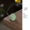 Soporte de Incienso Cerámico Zhong Kui, Quemador de Incienso de Madera de Agar y Sándalo, Bandeja de Incienso Cerámica Estilo Zen, Adorno para Mesa de Té