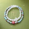 Nova Coleção de Pulseiras de Pedra Natural com Design Original Chinês Leve Luxo Nicho High-End Acessórios de Pulseira de Contas Atacado