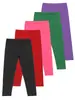 Pantalones de Seguridad para Niñas Delgados de Verano Anti-Mosquitos Niña Pequeña Color Caramelo Múltiples Piezas Leggings Seda de Leche Pantalones de Exportación