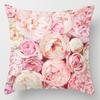 Nueva Funda de Almohada de Plumas Rosa Ins para el Hogar, Sofá, Cojín, Funda de Almohada de Cama Transfronteriza