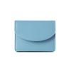 Nueva cartera corta para mujer, tarjetero de color liso, monedero pequeño simple de alta calidad para mujer, venta al por mayor