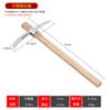 Os fabricantes fornecem aço inoxidável pequena picareta todo em aço mini pick hoe ao ar livre multi-funcional cross pick ice pick