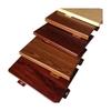 Chapa de Aluminio Perforada Absorbente de Sonido para Columnas, Columnas Decorativas Artísticas con Tallado Hueco, Paneles de Aluminio con Textura de Madera