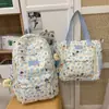 Mochila de Alta Apariencia para Niñas, Estudiantes de Secundaria, Ins Estilo K, Linda Mochila de Gran Capacidad, Mochila para Estudiantes, Computadora, Viajes
