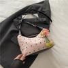 2025 Moda Nova Tendência Design Simples Popular Bolsa Bolinho Estilosa Casual Ombro Transversal De Mão Pequena Quadrada