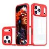 Capa para Celular Apple 17Promax Transparente com Painel Traseiro de Acrílico Anti-Queda para Iphone17Pro 16