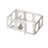 Nuevo Recinto Transparente para Mascotas Transfronterizo Jaula para Perros de Interior para Perros Pequeños y Medianos, Barrera de Valla Bichón para Prevenir Escapes
