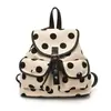 Exquisito y Moderno Mochila de Mujer de Nicho Modelo Nuevo 2026 Mochila Versátil de Lunares para Viajes y Uso Diario