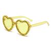 Otoño 2023 Nuevas Gafas de Sol Europeas y Americanas Amor Diamante Gafas Moda Gafas de Sol Corazón de Durazno Gafas de Sol de Mujer