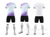 Traje de Ropa de Fútbol Personalizado para Niños, Hombres y Mujeres, Transpirable, de Secado Rápido, de Manga Corta, para Estudiantes de Primaria y Secundaria, Ropa de Equipo para Entrenamiento y Competición