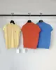 Modelo de Entrada Tg Classic Bordado Pequeño Hombro Normal Manga Corta Lana Suave Tejido Polo Camisa Colección Primavera 2026 26444