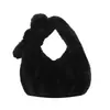 Bolsas para Mujer 2025 Nuevo Modelo Nicho de Gama Alta Felpa Casual Bolso Cruzado Tendencia Personalidad Moda Bolso de Mano
