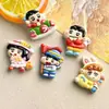Lindos Accesorios de Resina de Crayon Shin-Chan DIY Funda para Teléfono Pasador Gomita para el Cabello Adorno para el Cabello Decoración Zueco Taza de Agua Pegatinas