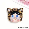 Nuevo Sombrero de Gato Multicolor Bebé Llorando Accesorios de Resina DIY Pinza para el Cabello de Pegamento Cremoso Grande Funda para Teléfono Móvil