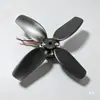 Motor sin escobillas 1503 Hélice de 3 pulgadas y 4 palas Modificación de ventilador DIY Accesorios para motor de modelo de avión en miniatura Drone