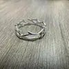 Anel Espinho de Obsessão de Personalidade Estilo Vintage Anel de Cauda Anéis de Casal Liga Metálica Unissex Tendência Hip-Hop Anel Ajustável