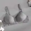 Ropa interior para estudiantes de secundaria para niñas, algodón puro, sin aros, sujetador de estilo fino para mujeres jóvenes, realce y moldeado, sujetador push-up para pechos pequeños