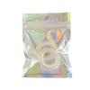 2 Cargando Mermaid Ji Línea Telefónica Anillo para el Cabello Niña Lindo Transparente Pequeño Fresco Colorido Cuerda para el Cabello Bolsa Láser Cuerda para el Cabello