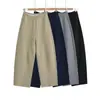 Estilo Urbano Cintura Alta Holgados Adelgazantes Cordón Cintura Estrecha Pantalones Banana Dulce Fresco Celebridad de Internet Diseño Perezoso Pantalones Cimitarra