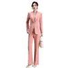 Venta al por mayor transfronteriza 2026 otoño e invierno nuevos conjuntos de traje para mujer, trajes casuales de moda profesional de alta gama y ropa de trabajo
