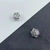 Artesanato Tradicional Prata Amuleto da Sorte Joias Feitas à Mão Pulseira Colar Acessórios Contas Espaçadoras Acessórios DIY Atacado