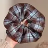 Laço de Cabelo Grande Versátil para o Dia a Dia Outono e Inverno para Mulheres Laço de Cabelo de Alta Qualidade Elástico de Rabo de Cavalo Grande de Bolinhas Corda de Cabelo