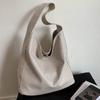 Bolsa Balde com Alça Larga de Ombro, Bolsa de Ombro Grande, Bolsa Tote Estilo Preguiçoso Ins, Bolsa Feminina da Moda Nova para Deslocamento Matinal