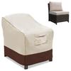 Funda para Muebles de Silla de Bambú, Funda para Sofá de Patio, Funda para Asiento Individual, Funda Protectora de Asiento de Bambú de Tela Oxford Impermeable