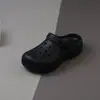 Zuecos de Nube para Hombre, Chanclas de Verano para Exteriores de Eva, Zapatillas Cerradas Transpirables con Suela Gruesa que Aumentan la Altura para Playa y Uso al Aire Libre, Resistentes al Desgaste