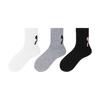 Calcetines Negros con Lazo para Mujer, Calcetines Blancos Absorbentes de Sudor hasta Media Pantorrilla para Primavera y Verano, Calcetines Holgados Dulces Japoneses Grises, Estilo Delgado de Verano