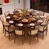 Mesa de Comedor Plegable para Uso Doméstico, Mesa de Comedor Redonda, Mesa Plegable Móvil para 20 Personas, Modelo Nuevo Mesa Redonda Grande Plegable para Comedor