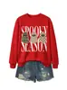 Amazon eBay tienda independiente moda versátil mujer temporada espeluznante tres fantasmas sudadera divertida