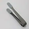 Acero Inoxidable 304 Pinza para Hielo Herramientas de Cocina Vacío Chapado en Titanio Dorado Cubitos de Hielo Engrosado Clip Creativo de Silicona