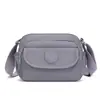 Bolso de Hombro para Mujer Clásico, Práctico, Versátil y Ligero 2025 Nuevo Tela de Nylon Bolsillo Múltiple con Solapa Bolsa de Solapa para Pantalones Bolso Cruzado