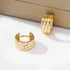 Hao Han Xinghe 2025 Outono Novos Brincos de Cobre Banhados a Ouro em Forma de Gota para Mulheres, Estilo Casual, Brincos de Luxo Leve para o Dia a Dia