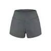 Shorts negros de cintura alta para mujer, estilo fino de verano, adecuados para figuras petite, shorts ajustados elásticos de línea A para bailar