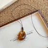Collar Colgante Irregular Hueco Degradado para Mujer, Diseño Único, Cadena Larga para Suéter, Accesorio de Moda Versátil