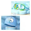 Óculos de Natação Infantis para Meninas e Meninos, Equipamento de Natação, À Prova D'água e Anti-Embaçante, Armação Grande, Óculos de Mergulho Profissional, Atacado de Fábrica