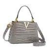 2025 Nueva Bolso Cruzado Estilo Coreano Elegante Bolso para Mujeres de Mediana Edad Bolso Grande Bolso de Madre Bolso de Mano Simple de Moda Primavera y Verano