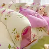 Conjunto de quatro peças espessado para lixar atacado simples conjunto de três peças para dormitório estudantil lavável à máquina amigo da pele peça única capa de edredom individual para casa