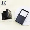 Caja personalizada de plástico cuadrada a presión de doble capa para colorete con ventana, caja para iluminador, caja para polvos, caja de plástico vacía