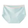 Pantaletas cómodas de algodón de Xinjiang de tiro medio para niñas, absorbentes de sudor, transpirables, cobertura total, alta elasticidad, no ajustan, pantis triangulares sin costuras 9004