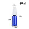 Gema Azul 30 ml 50 ml Botella Vacía de Plástico PET Agua Leche Rocío Puro Emulsión Cosmética Botella de Spray para Dividir